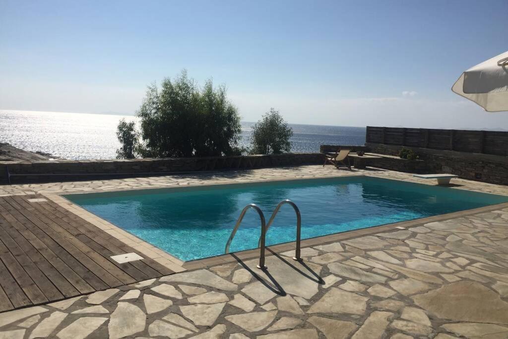 Ligia  Sunset Villa With Swimming Pool At Tzia מראה חיצוני תמונה